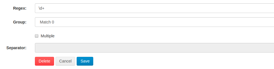 Web Scraper Cloud Parser Feature RegEx Regular Expression Parser Function