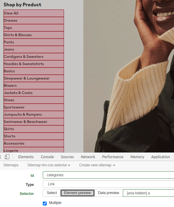 contains-selector-not-in-use-example-selecting-all-categories-Web-Scraper-Blog
