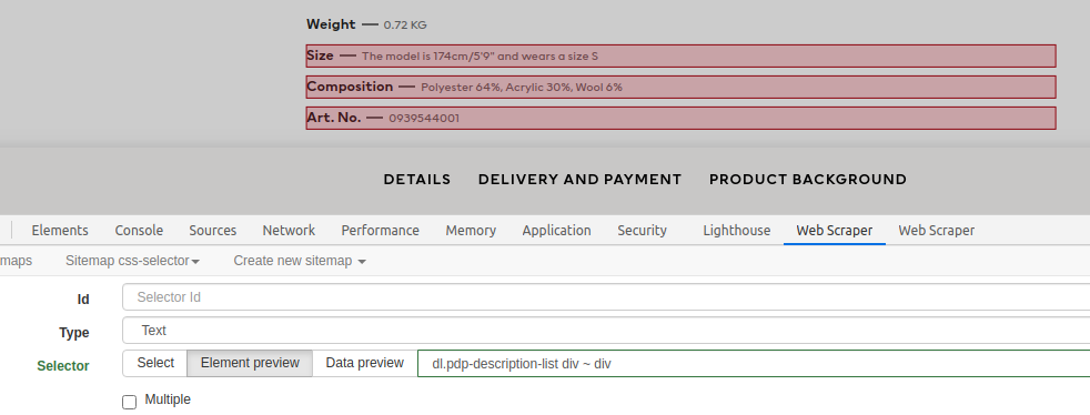 ~-wave-selector-in-use-Web-Scraper-Blog